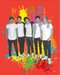 Teen Idol - One Direction (Splat) Poster